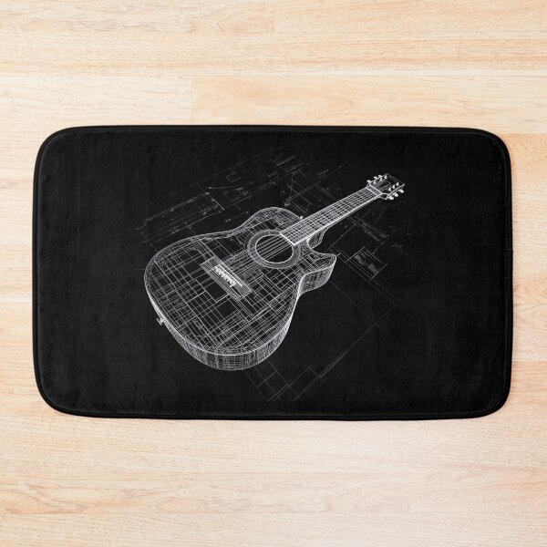 Item preview, classical guitar drawing artwork designed and sold by gut2000.