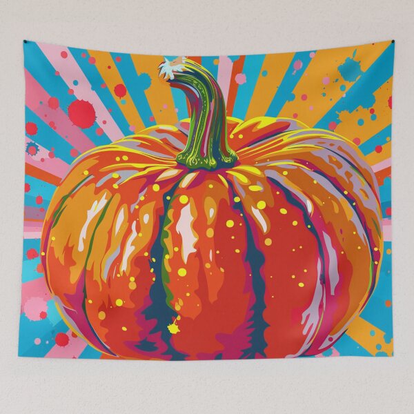 Item preview, Pumpkin Pop Art 4 designed and sold by AstroRisq.