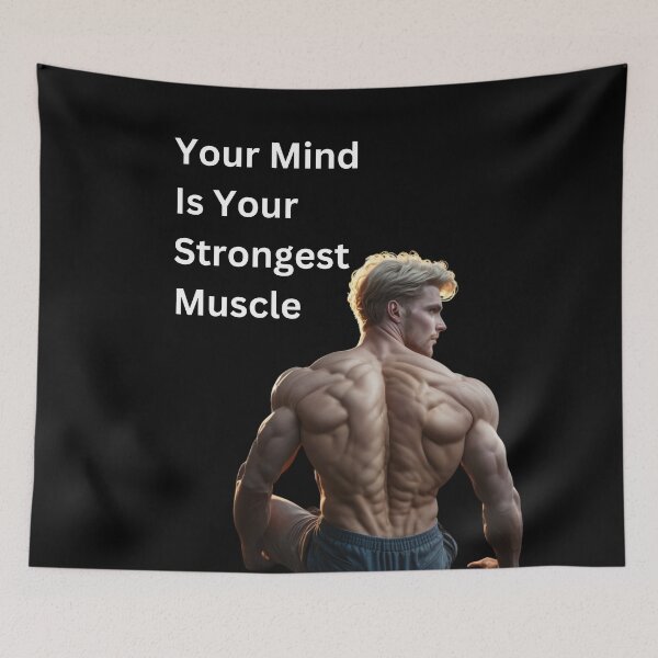 Item preview, Your Mind Is Your Strongest Muscle designed and sold by Echo Aesthetics.