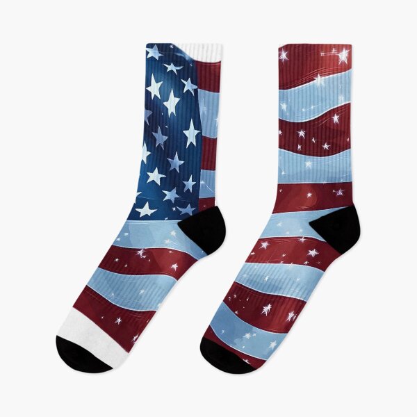 Item preview, Timeless Glory: Modern American Flag designed and sold by AI-Only Creations.