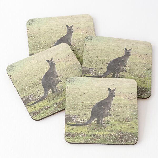 Item preview, Kangaroo With A Joey designed and sold by FlynnMacca.