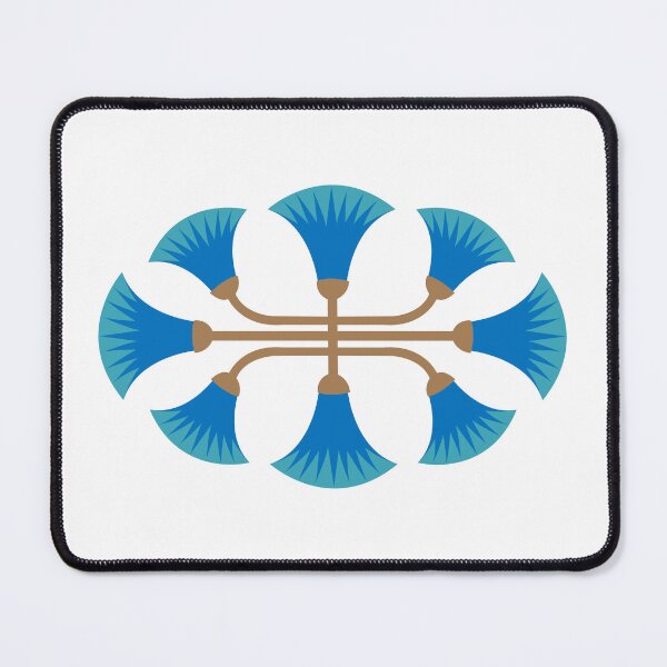 Item preview, Ancient Egyptian lotus Ornament Illustration vector designed and sold by mohamedeldin.