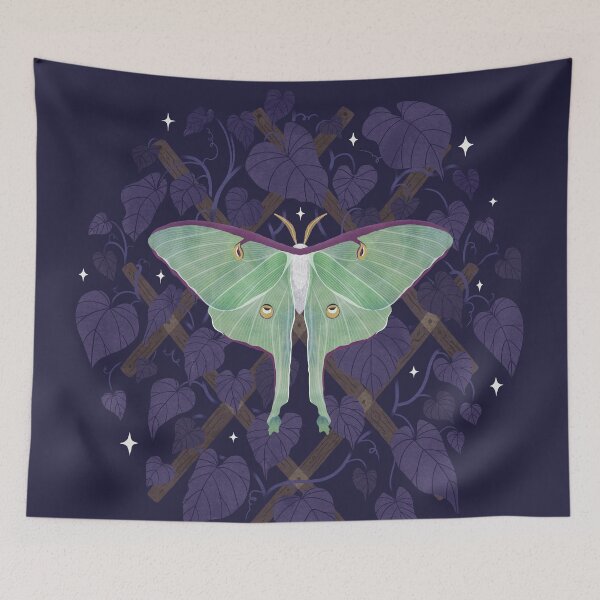 Item preview, Night Trellis (Luna Moth) designed and sold by littleclyde.