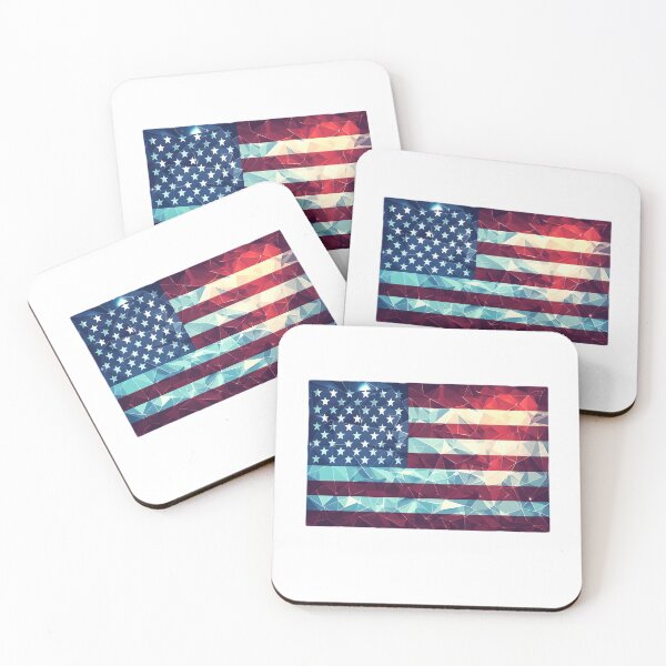 Item preview, Patriotic Brilliance: Modern American Flag Art designed and sold by AI-Only Creations.