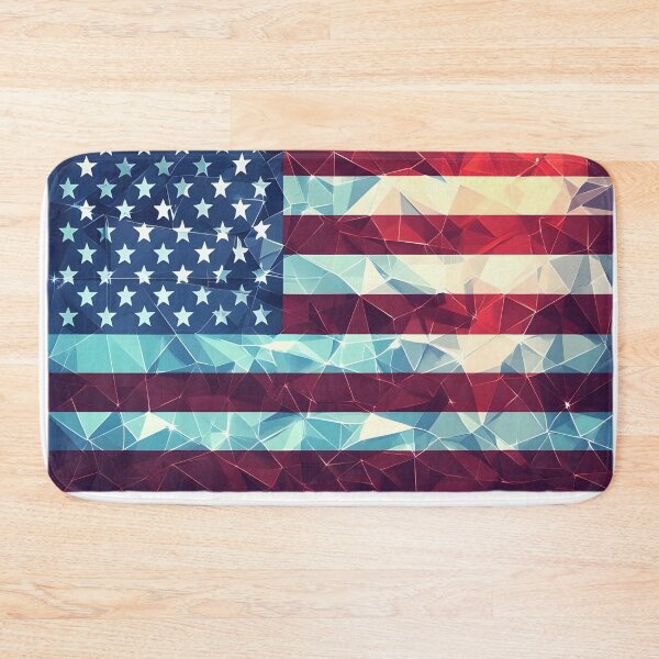 Item preview, Patriotic Brilliance: Modern American Flag Art designed and sold by AI-Only Creations.