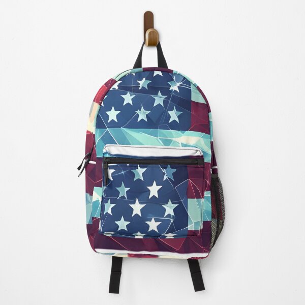 Item preview, Patriotic Brilliance: Modern American Flag Art designed and sold by AI-Only Creations.