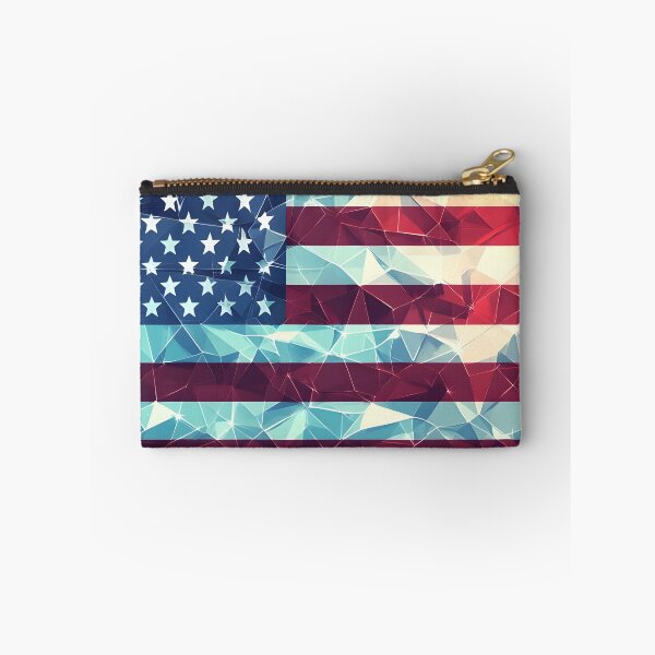 Item preview, Patriotic Brilliance: Modern American Flag Art designed and sold by AI-Only Creations.
