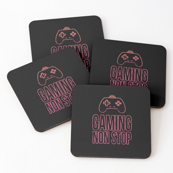 Item preview, gaming non stop pink designed and sold by PAINTMONKEYS.