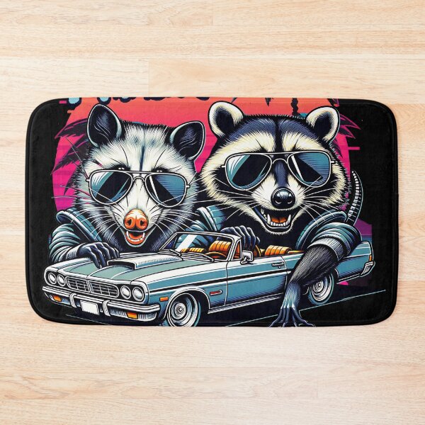 Item preview, Trash Panda Adventures - 80's Vintage Retro Aesthetics Gift designed and sold by InkyGenies.