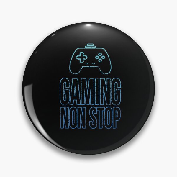 Item preview, gaming non stop blue designed and sold by PAINTMONKEYS.