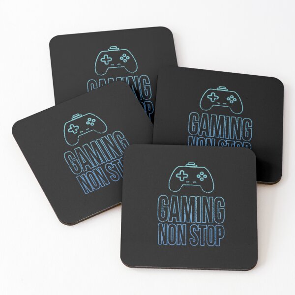 Item preview, gaming non stop blue designed and sold by PAINTMONKEYS.