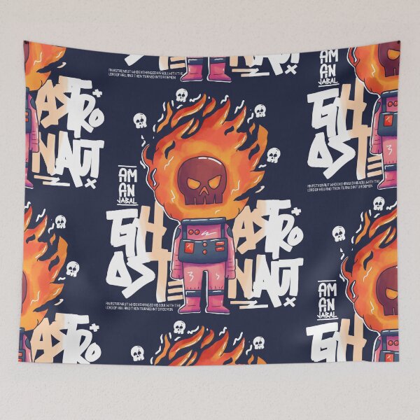 Item preview, Ghost Astronaut  designed and sold by amanjabal.