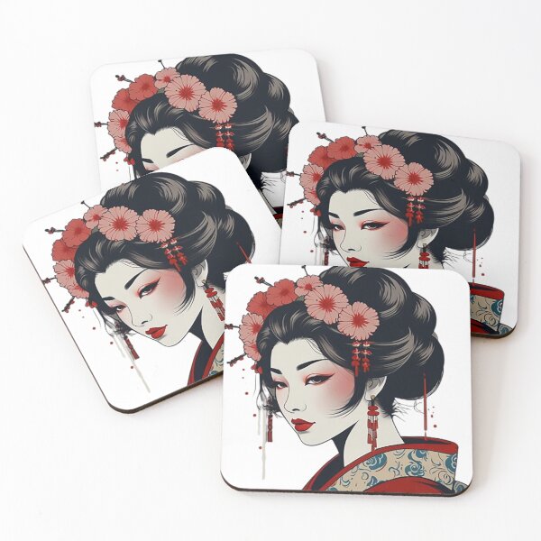 Item preview, geisha girl designed and sold by likbatonboot.