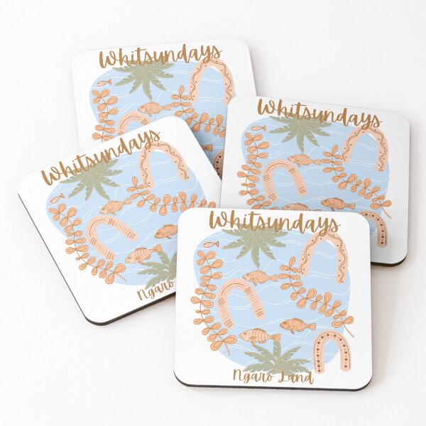 Item preview, Whitsundays, Queensland, Australia designed and sold by PurrfectionMeow.