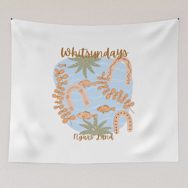 Item preview, Whitsundays, Queensland, Australia designed and sold by PurrfectionMeow.