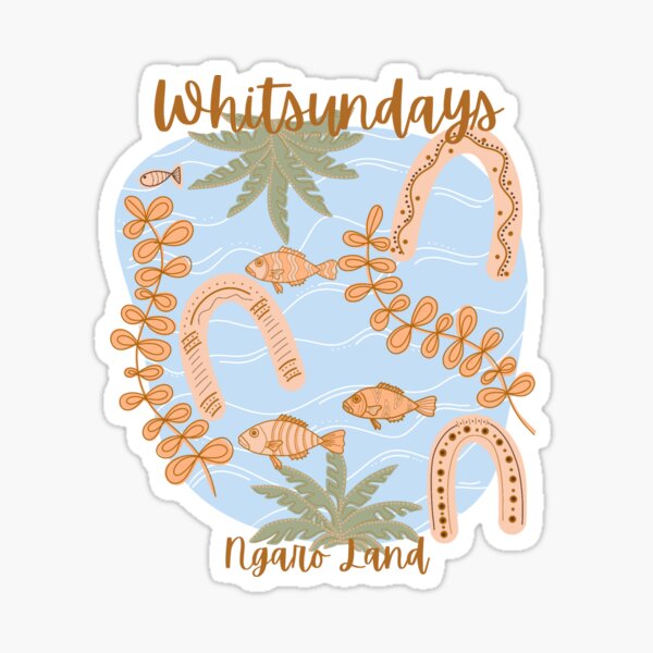 Item preview, Whitsundays, Queensland, Australia designed and sold by PurrfectionMeow.