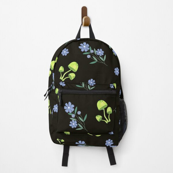Item preview, Black Large Blooms And Shrooms designed and sold by Makemedesign.