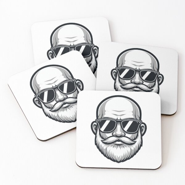 Item preview, Old Bald Business Man With Sunglasses designed and sold by GeneralDaily.