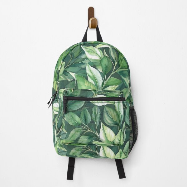 Item preview, Green Leaves Pattern designed and sold by 100Sunsets.