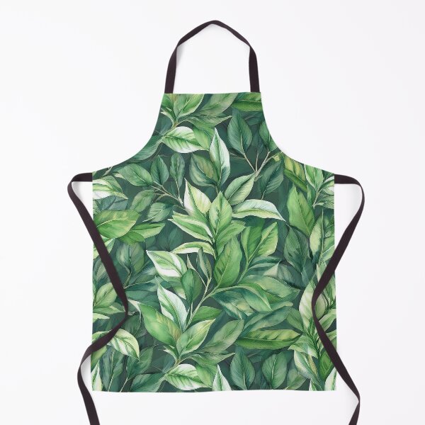 Item preview, Green Leaves Pattern designed and sold by 100Sunsets.