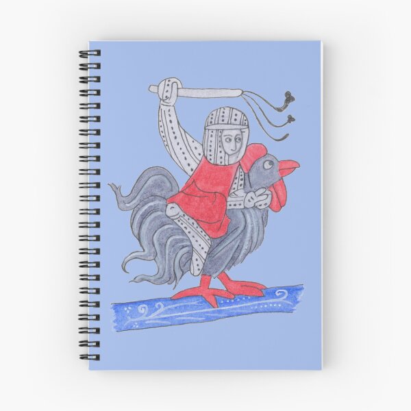Item preview, Knight Riding A Chicken designed and sold by The Scriptorium Gift Shop and Tea Room.