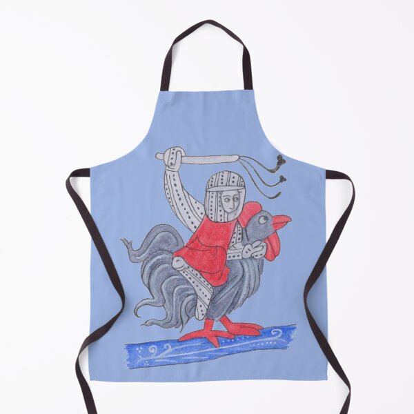 Item preview, Knight Riding A Chicken designed and sold by The Scriptorium Gift Shop and Tea Room.