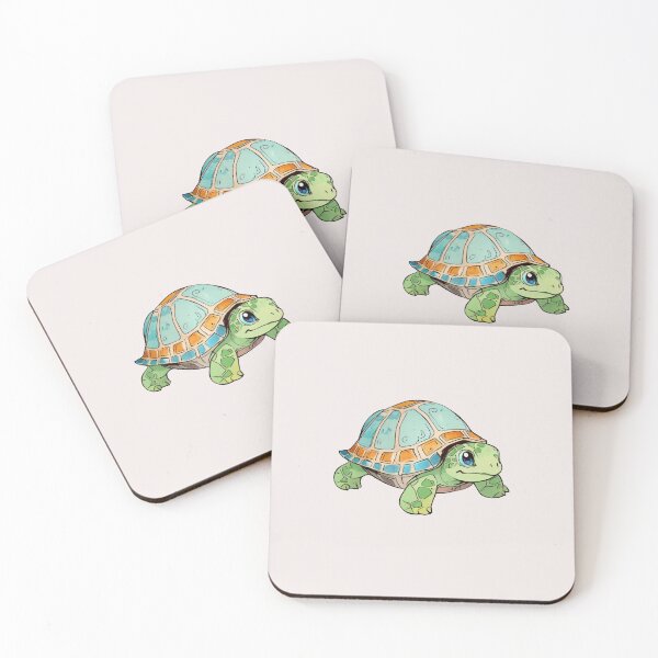 Item preview, Cute Turtle designed and sold by ArtCraftLab.