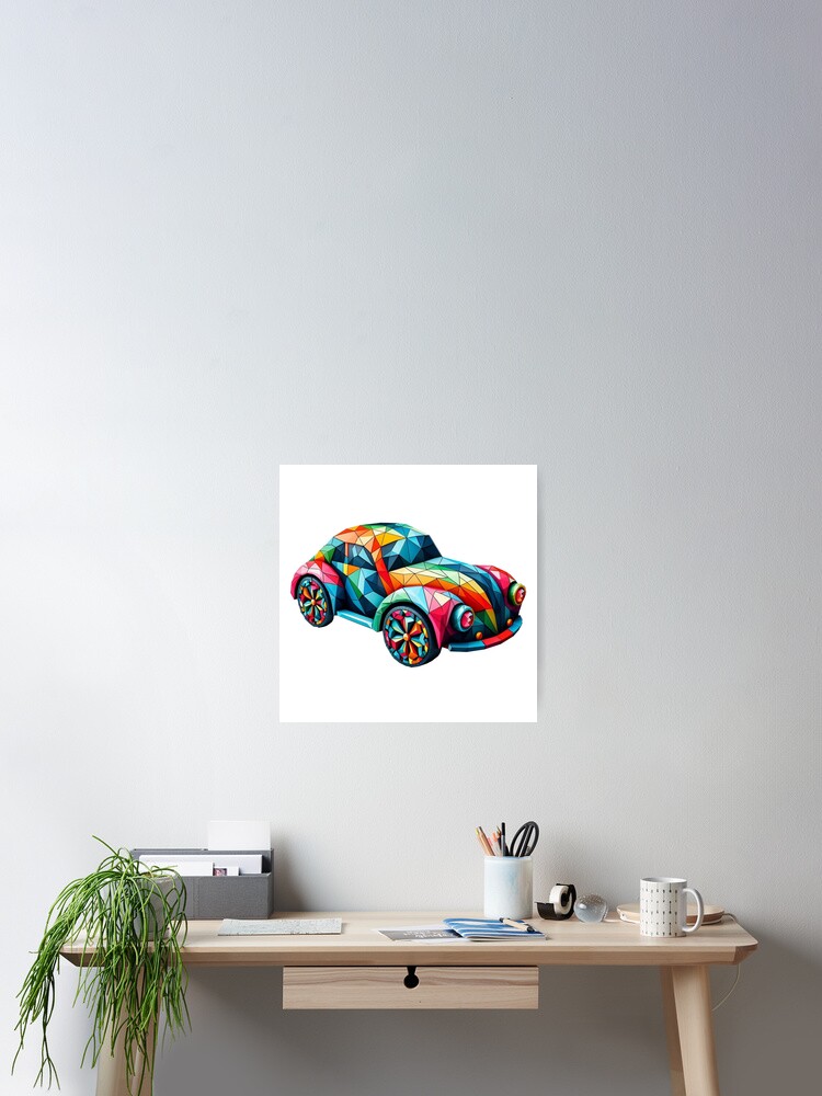 Thumbnail 2 of 3, Poster, Abstract Car designed and sold by kamorim.