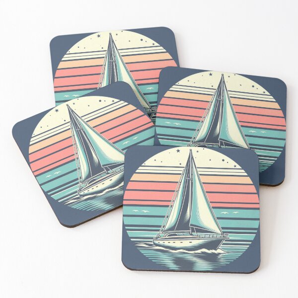 Item preview, Sailboat (retro) V.2 designed and sold by Bubble-Boris.