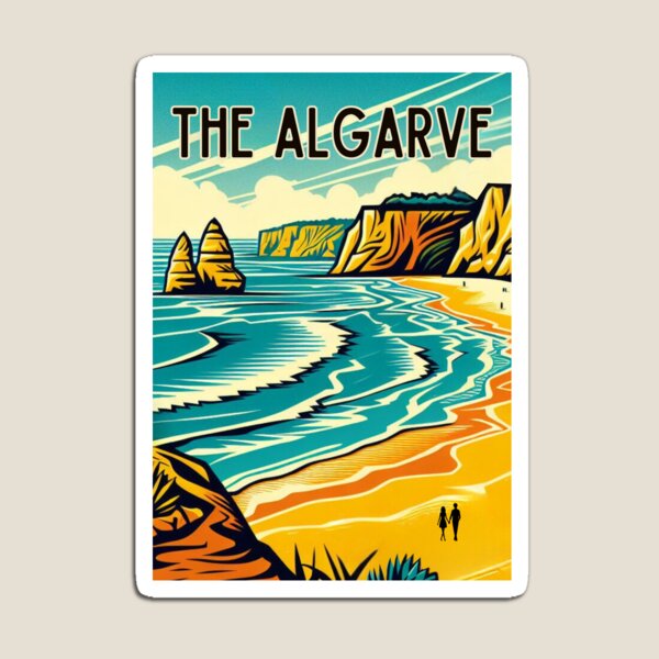 Artikel-Vorschau von Willkommen an der Algarve, Portugal., designt und verkauft von Hecate Pim Designs.