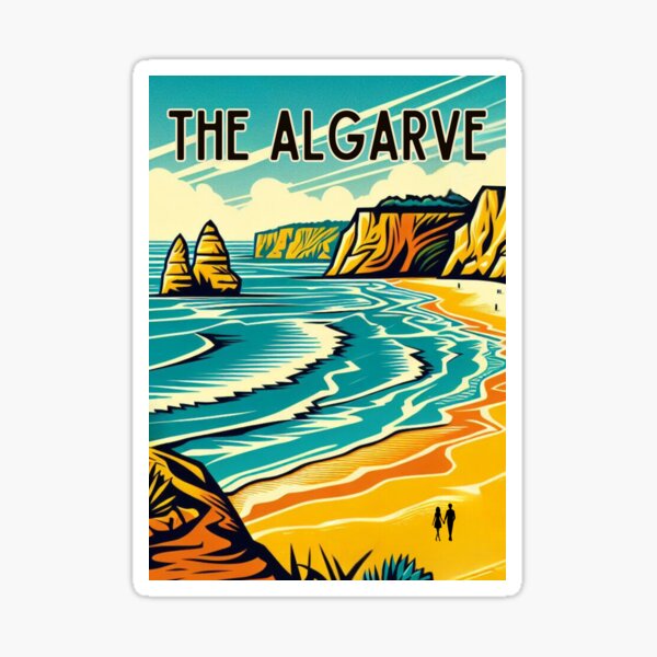 Artikel-Vorschau von Willkommen an der Algarve, Portugal., designt und verkauft von Hecate Pim Designs.