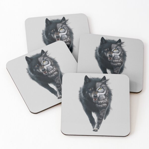Item preview, Wolf / Owl designed and sold by 123ks.