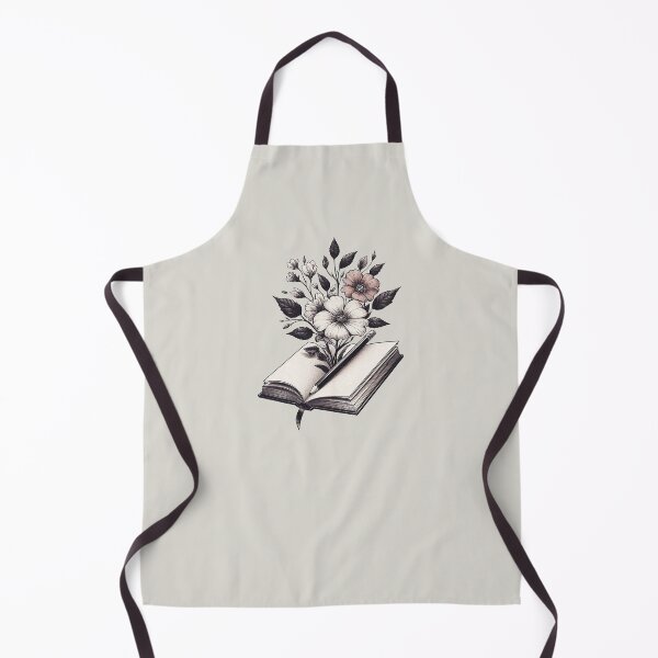 Item preview, Open Book with Flowers: The Joy of Reading and Nature designed and sold by zzz888.