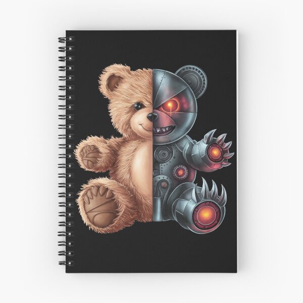 Item preview, Half and half Robotix teddy bear designed and sold by TS-Des.
