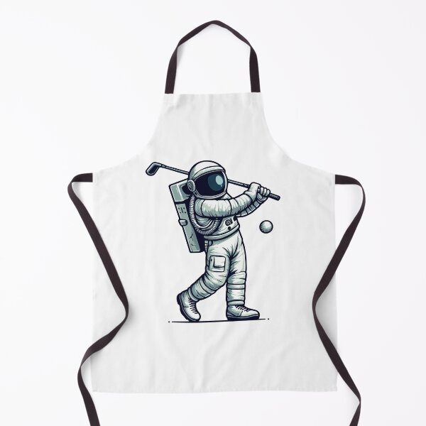 Item preview, Astronaut Playing Golf designed and sold by Coffee Lifestyle.