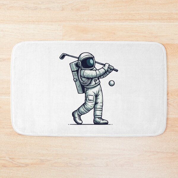Item preview, Astronaut Playing Golf designed and sold by Coffee Lifestyle.