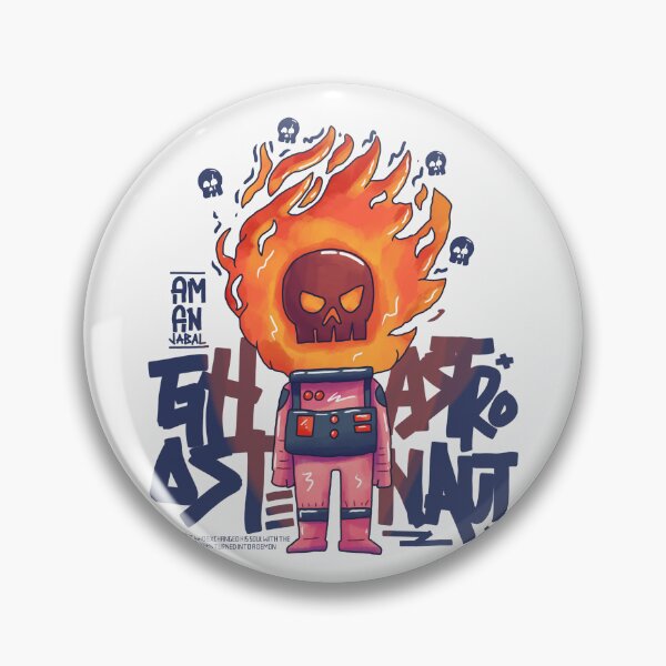 Item preview, Ghost Astronaut  designed and sold by amanjabal.
