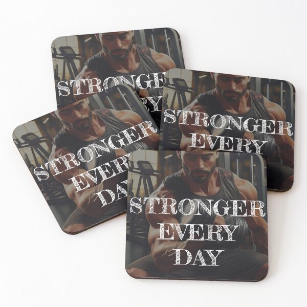 Item preview, Stronger, every day designed and sold by ZeCrowDesigns.