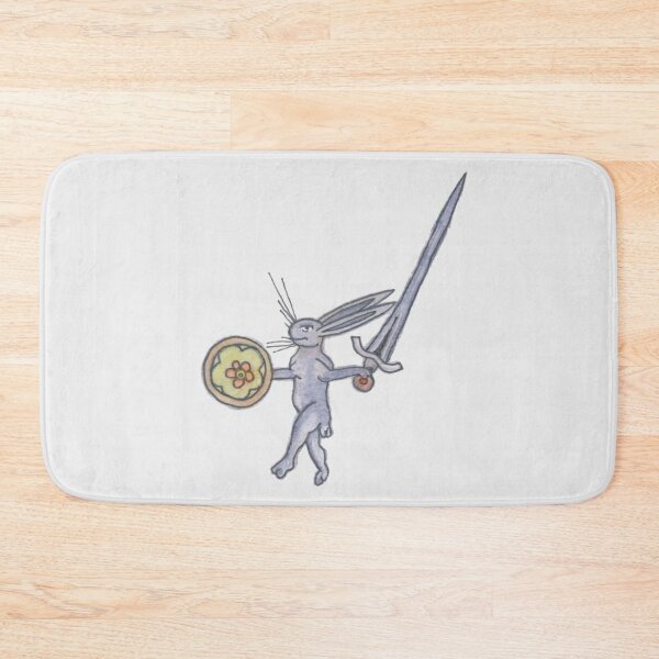 Item preview, Sword Wielding Rabbit designed and sold by The Scriptorium Gift Shop and Tea Room.