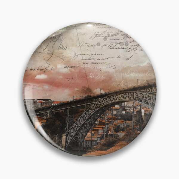 Item preview, Porto Bridge vintage design designed and sold by hateeyes.