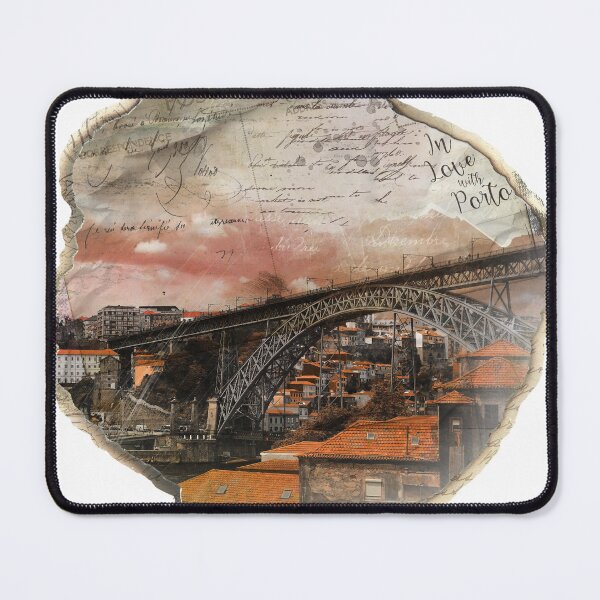 Item preview, Porto Bridge vintage design designed and sold by hateeyes.