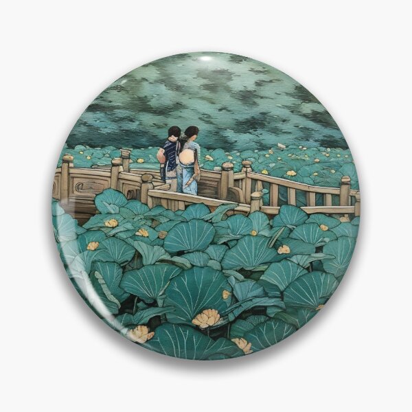 Artikelvorschau, Benten-Teich bei Shiba Kawase Hasui, japanische Landschaft entworfen und verkauft von RBEnt.