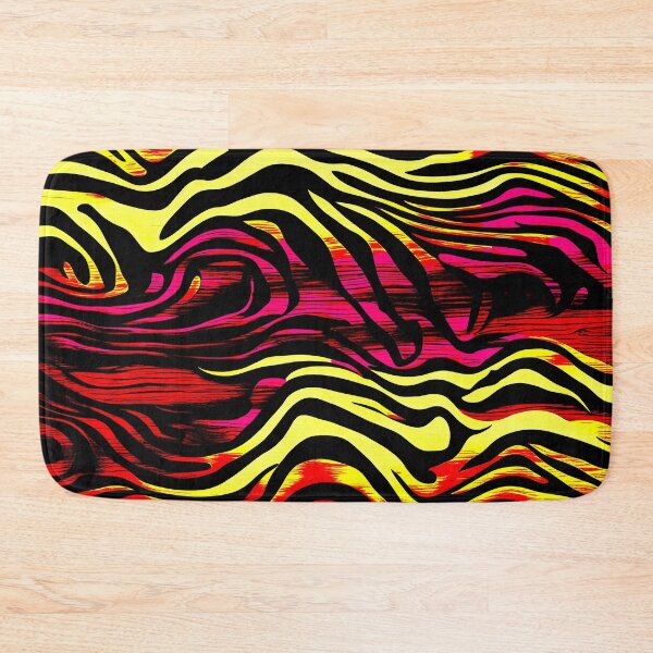 Item preview, Colorful Zebra Stripes Print Pattern designed and sold by asurtiumgreen.