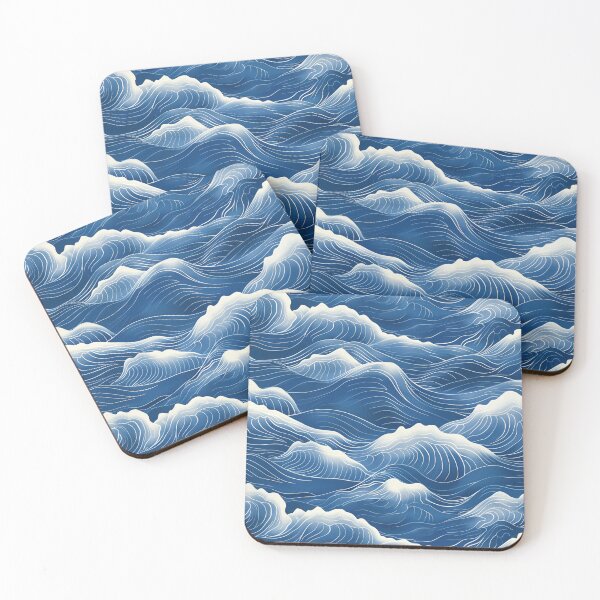 Item preview, Romanticized Waves designed and sold by KootenayDesigns.