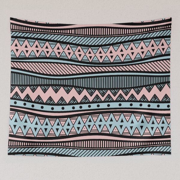 Item preview, Geometric Tribal Pattern - Modern Aztec Design designed and sold by ArtLab-store.