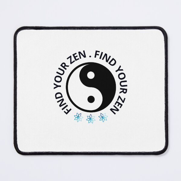 Item preview, Find Your Zen: Yin Yang Symbol with Floral Accents designed and sold by AnyMar2023.