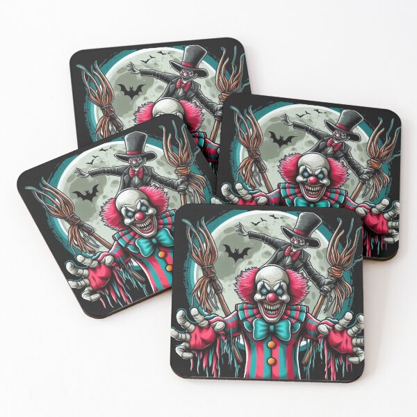 Item preview, Payasos asesinos y espantapájaros espeluznantes  designed and sold by RigorMortees.