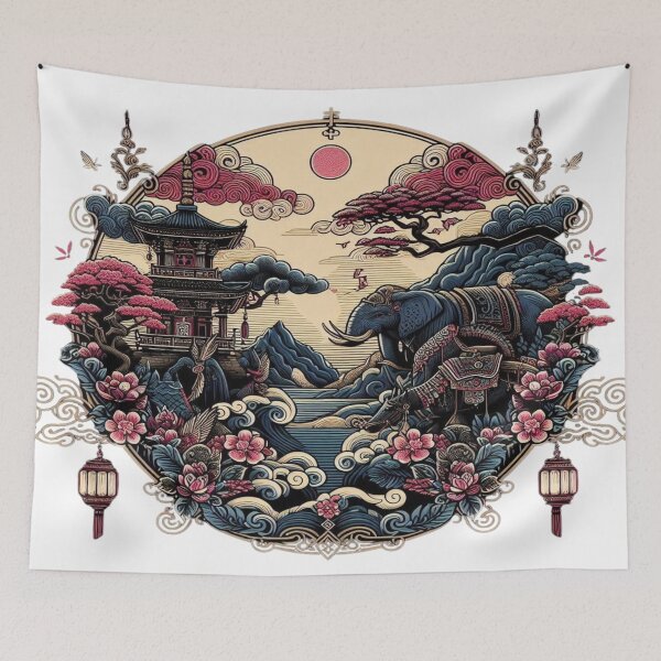 Item preview, Dreams of an Asian Elephant designed and sold by Trac-Fusion.