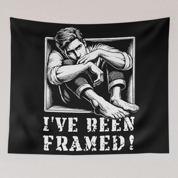 Item preview, I've been framed! designed and sold by Aleksandar Kostjuk.