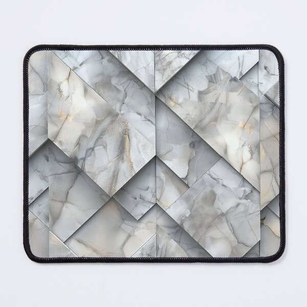 Item preview, Statuario Marble Geometric designed and sold by KootenayDesigns.
